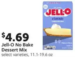 Fareway Jell-o no bake dessert mix offer