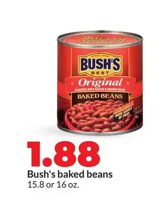 Hy-Vee Bush's baked beans offer