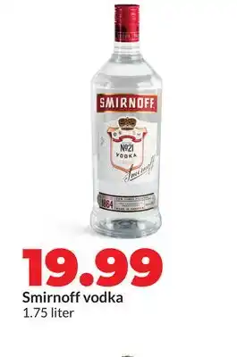 Hy-Vee Smirnoff vodka offer