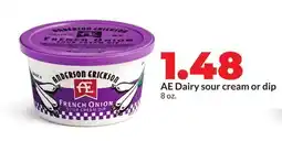 Hy-Vee AE Dairy sour cream or dip offer