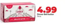 Hy-Vee Dinner Bell butter offer