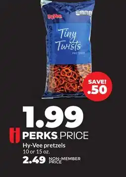 Hy-Vee Hy-Vee pretzels offer