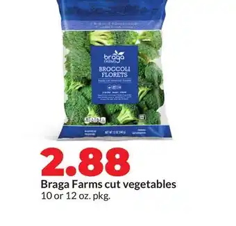Hy-Vee Braga Farms cut vegetables offer