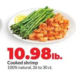 Hy-Vee Cooked shrimp offer