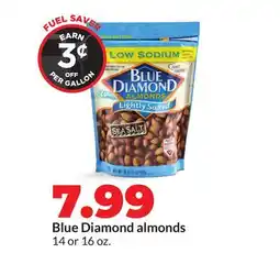 Hy-Vee Blue Diamond almonds offer
