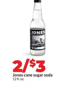 Hy-Vee Jones cane sugar soda offer