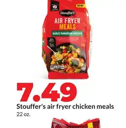 Hy-Vee Stouffer's air fryer chicken meals offer