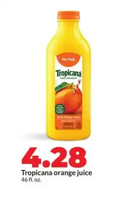 Hy-Vee Tropicana orange juice offer