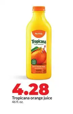 Hy-Vee Tropicana orange juice offer