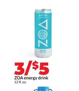 Hy-Vee ZOA energy drink offer