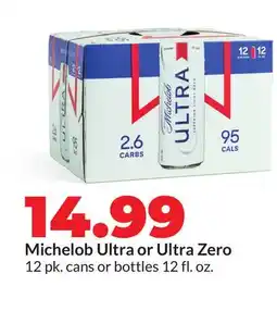 Hy-Vee Michelob Ultra or Ultra Zero offer