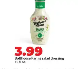 Hy-Vee Bolthouse Farms salad dressing offer