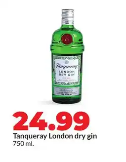 Hy-Vee Tanqueray London dry gin offer