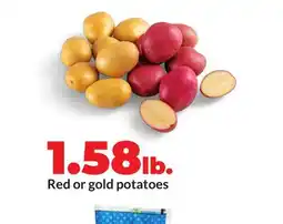Hy-Vee Red or gold potatoes offer