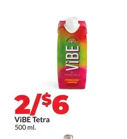 Hy-Vee ViBE Tetra offer