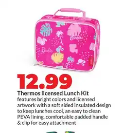 Hy-Vee Thermos licensed Lunch Kit offer