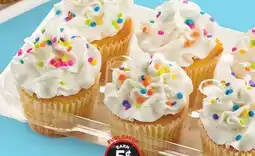 Hy-Vee Bakery-fresh decorated cupcakes offer