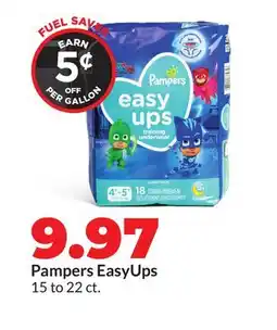 Hy-Vee Pampers EasyUps offer
