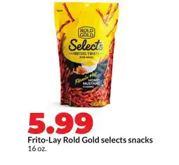 Hy-Vee Frito-Lay Rold Gold selects snacks offer
