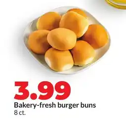 Hy-Vee Bakery-fresh burger buns offer