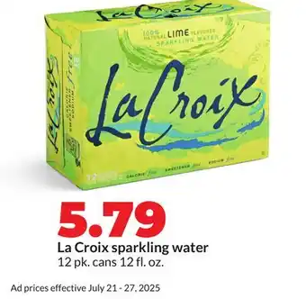 Hy-Vee La Croix sparkling water offer