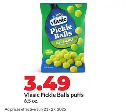 Hy-Vee Vlasic Pickle Balls puffs offer
