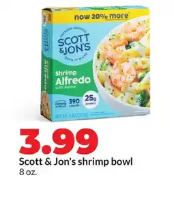 Hy-Vee Scott & Jon's shrimp bowl offer