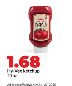 Hy-Vee Hy-Vee ketchup offer
