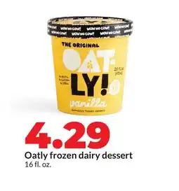 Hy-Vee Oatly frozen dairy dessert offer