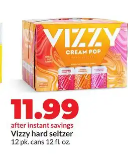Hy-Vee Vizzy hard seltzer offer