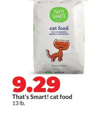 Hy-Vee That's Smart! cat food offer