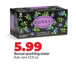 Hy-Vee Bonsai sparkling water offer
