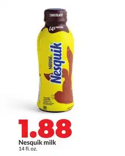 Hy-Vee Nesquik milk offer