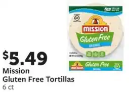 Fareway Mission Gluten Free Tortillas offer
