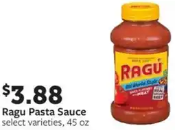 Fareway Ragu Pasta Sauce offer