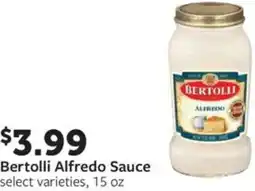 Fareway Bertolli Alfredo Sauce offer