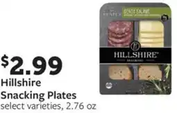Fareway Hillshire Snacking Plates offer