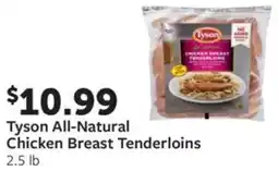 Fareway Tyson All-Natural Chicken Breast Tenderloins offer