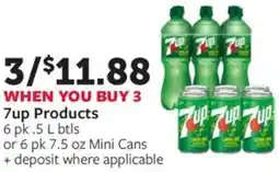 Fareway 7up Products offer