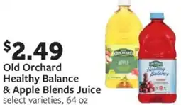 Fareway Old Orchard Healthy Balance & Apple Blends Juice offer