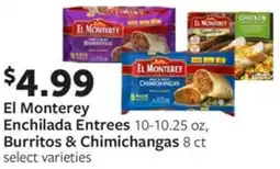 Fareway El Monterey Enchilada Entrees, Burritos & Chimichangas offer