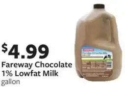Fareway Fareway Chocolate 1% Lowfat Milk gallon offer