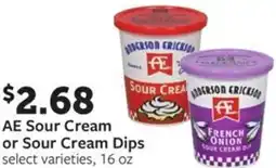 Fareway AE Sour Cream or Sour Cream Dips offer