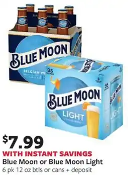 Fareway Blue Moon or Blue Moon Light offer
