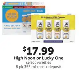 Fareway High Noon or Lucky One offer