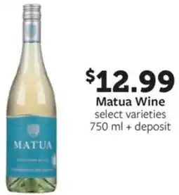 Fareway Matua Wine offer