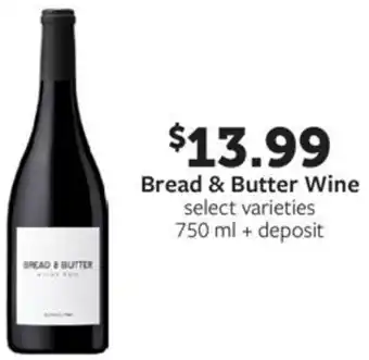 Fareway Bread & Butter Wine offer