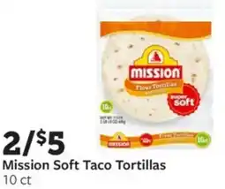 Fareway Mission Soft Taco Tortillas offer