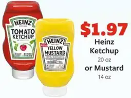 Fareway Heinz Ketchup or Mustard offer