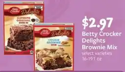 Fareway Betty Crocker Delights Brownie Mix offer